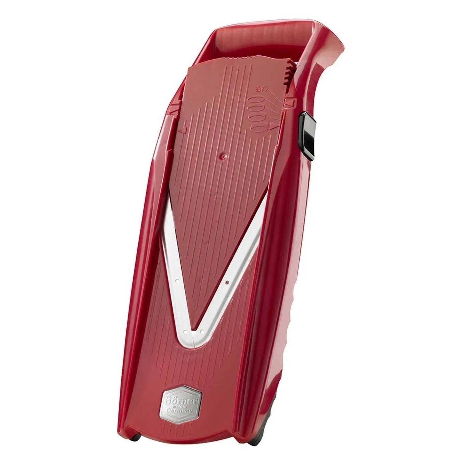 Börner V6 ExclusiveLine Mandoline Professional Set (8 pcs.) • Vegetable  Slicer (V-Slicer) + Inserts + Safety Guard + Accessories • Cut 7 Ways •
