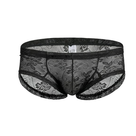 Ohufall Mens Underwear, Fashion Sexy Full lace Strap Men's Underwear Men's Sexy Underwear Lingerie Clearance