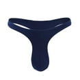 thumbnail image 1 of Ohufall Mens Underwear, Men's Sexy Thongs Seamless Low-waisted Sexy Adult Revealing Buttocks Narrow-brimmed T Pants Clearance, 1 of 4