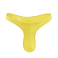 thumbnail image 1 of Ohufall Mens Underwear, Men's Sexy Thongs Seamless Low-waisted Sexy Adult Revealing Buttocks Narrow-brimmed T Pants Clearance, 1 of 5