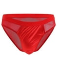 thumbnail image 1 of Borniu Mens Underwear, New Personality Sexy Perspective Underwear Low Waist Breathable Men's Mesh Briefs Men Underwear Clearance, 1 of 4