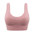 thumbnail image 1 of Ohufall Sports Bras for Women, Women Yoga Solid Sleeveless Cold Shoulder Casual Tanks Blouse Tops Intimates, 1 of 4