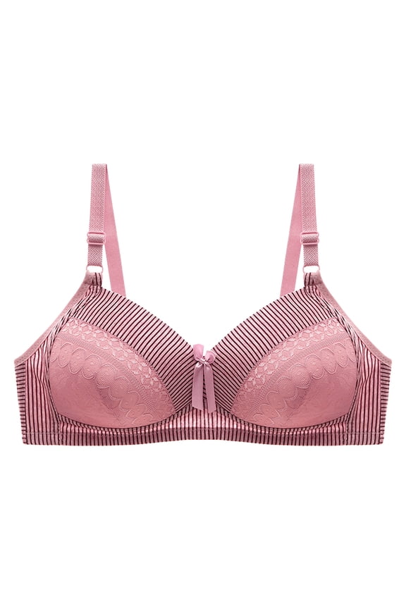 Wirefree Bras for Women ,Plus Size Adjustable Shoulder Straps Lace Bra Wirefreee Extra-Elastic Bra Active Yoga Sports Bras 42B/C/D-48B/C/D, Summer