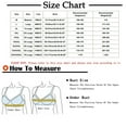 thumbnail image 1 of Borniu Wirefree Bras for Women ,Plus Size Front Closure Lace Bra Wirefreee Solid Bra Active Yoga Sports Bras , Summer Savings Clearance, 1 of 9