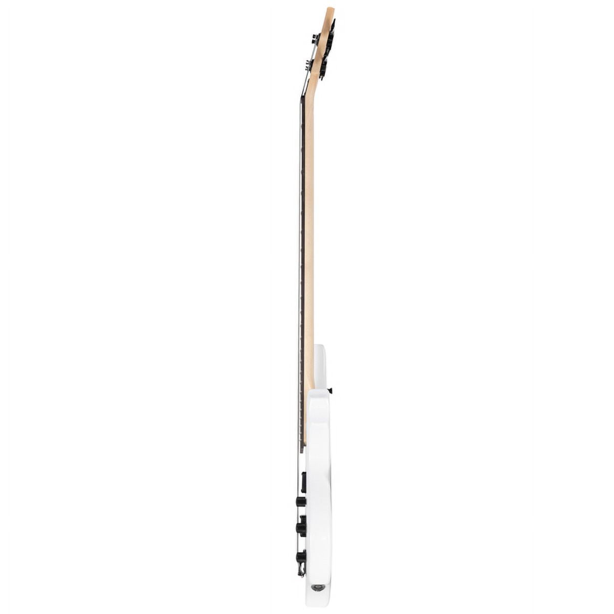 Bornmio Full Size Glarry 4 String Burning Fire enclosed H-H Pickup ...