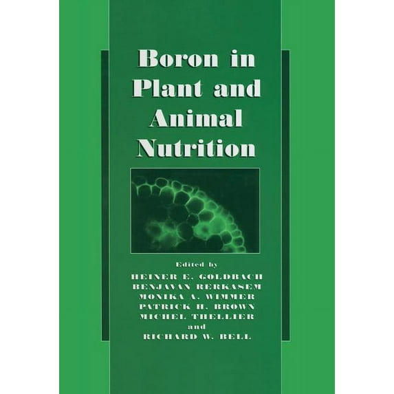 Boron in Plant and Animal Nutrition (Paperback)