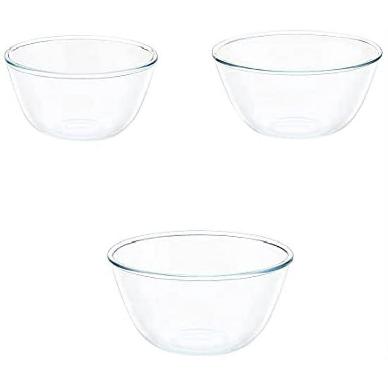 Buy Borosil Glass Serving & Mixing Bowls With Lids, Oven