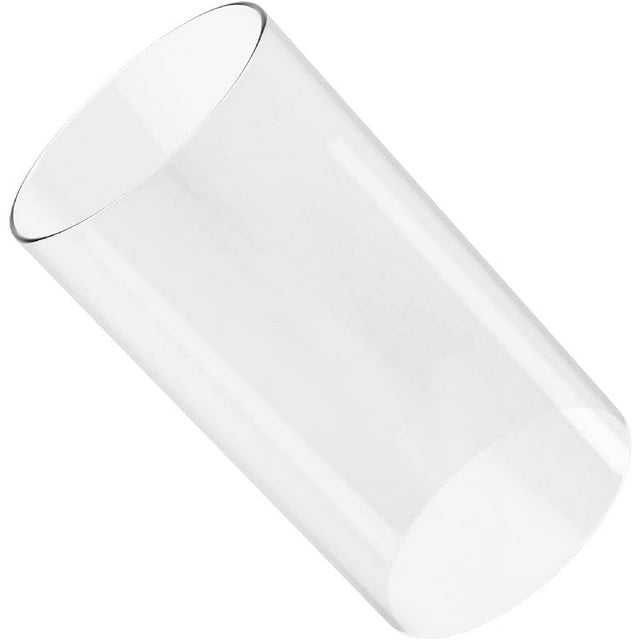 Borosilicate Glass, Clear Candle Holder, Glass Chimney For Candle Open