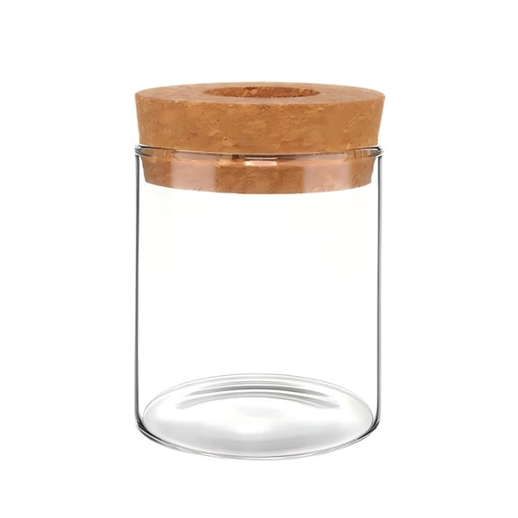 Borosilicate Glass Diffuser Bottles with Cork Lids Empty Aromatherapy Diffuser Container Transparent Fragrance Bottle for Home Decor Spa