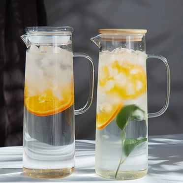 Borosilicate Glass Jug Teapot Drink Pot Cold Kettle Juice Jug Water Pitcher Home Use Set Water Cup Large Capacity