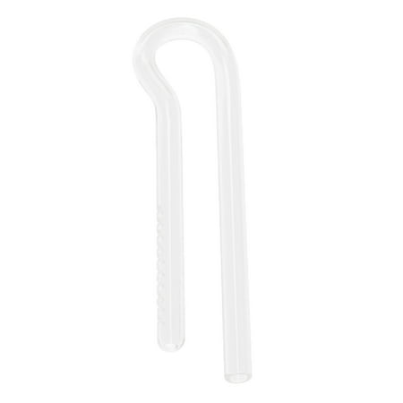 Borosilicate Glass Lily Pipe Water Inflow Hose Inlet Pipe Tube - S S