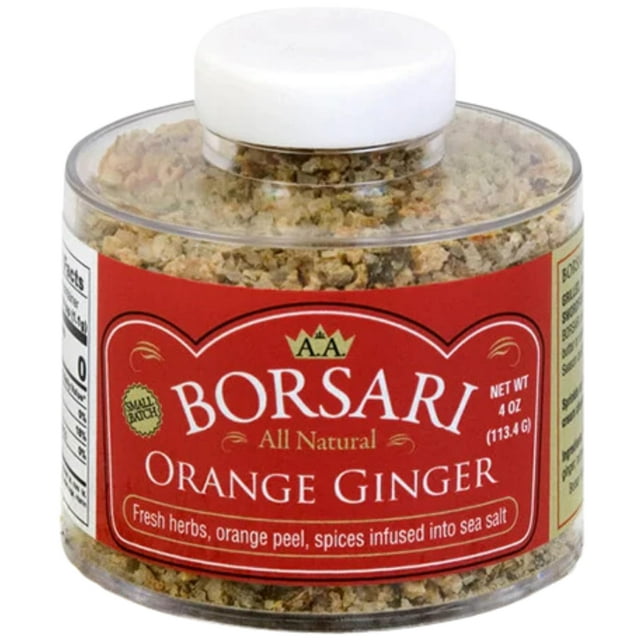 Borsari Orange Ginger Seasoned AIF4 Salt - Gourmet Salt For Cooking ...