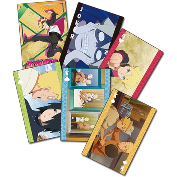 Boruto - Naruto Next Generation- Screen Shots Group Playing Cards