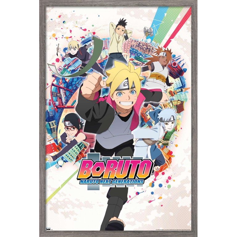 Boruto: Naruto Next Generations - Circle Wall Poster, 14.725