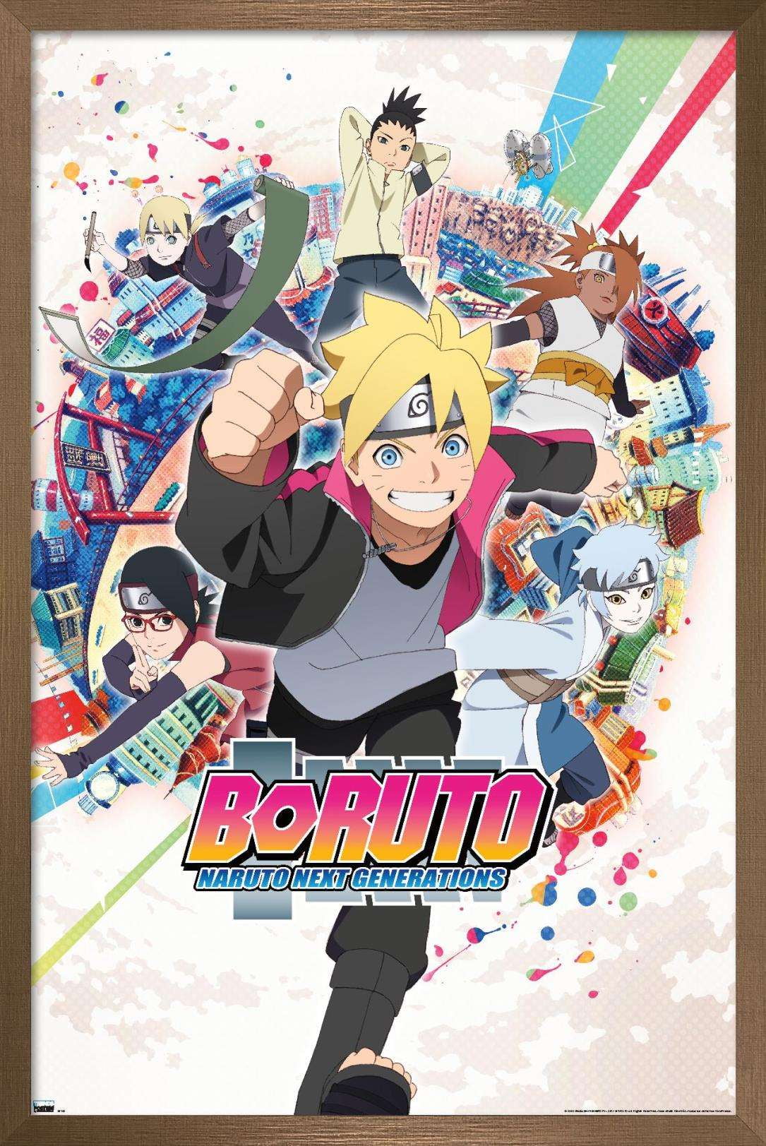 Boruto NARUTONEXT GENERATIONS ポスター サイン入り BORUTO-ボルト- NARUTO NEXT GENERATIONS B2ポスター コード襲来