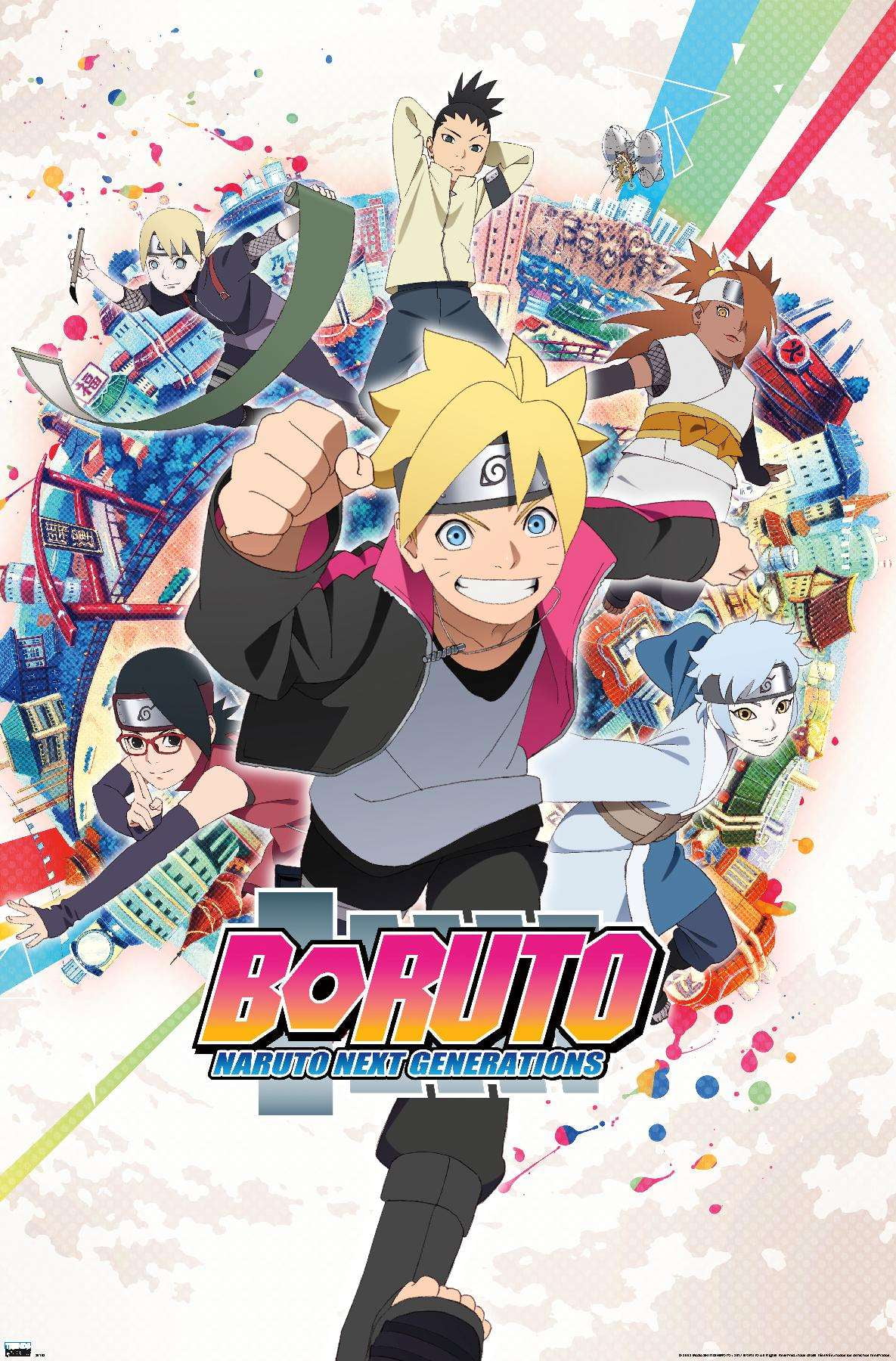 Nova temporada de Boruto e Naruto ganham posters