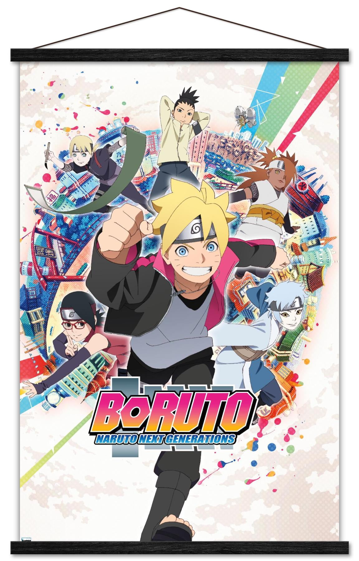 Boruto: Naruto Next Generations - Circle Wall Poster, 14.725 x 22.375 