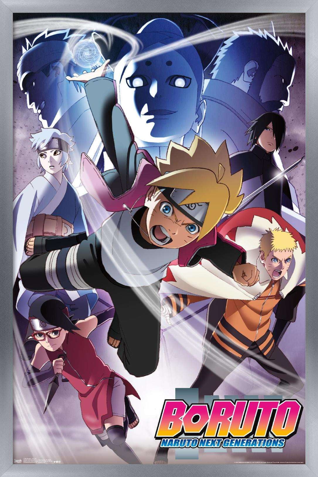 NARUTO　BORUTO　計92冊　完結　全巻　セット　P-0216 33 Boruto: Naruto Next Generations - Key Art Wall Poster, 14.725