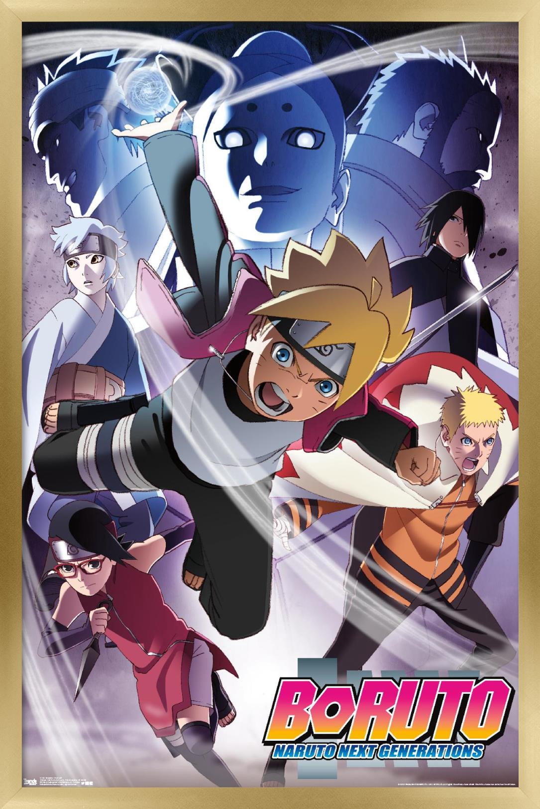Boruto: Naruto Next Generations - Key Art Wall Poster, 22.375