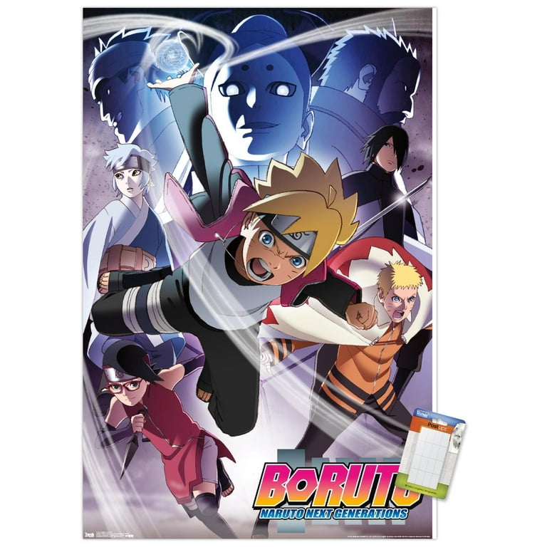 Boruto: Naruto Next Generations - Key Art Wall Poster, 22.375