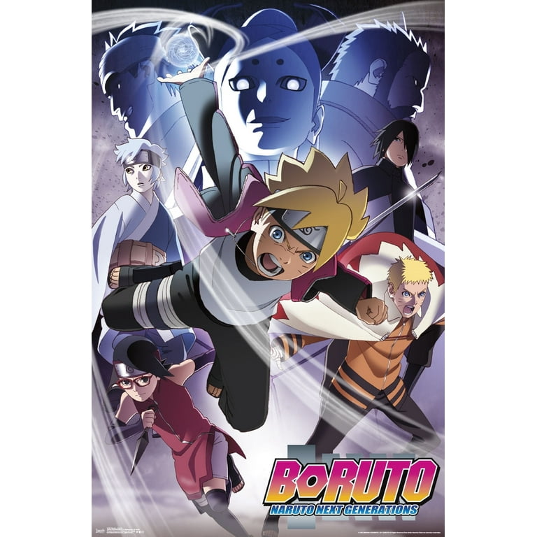 Boruto: Naruto Next Generations - Key Art Wall Poster, 22.375