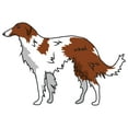 thumbnail image 1 of Borzoi Decal | Indoor/Outdoor | Dog Lover Super Cute Sticker for SUV Windows, Dorm Rooms, Bedroom, Offices | SignMission personalized gift | 12", 1 of 2