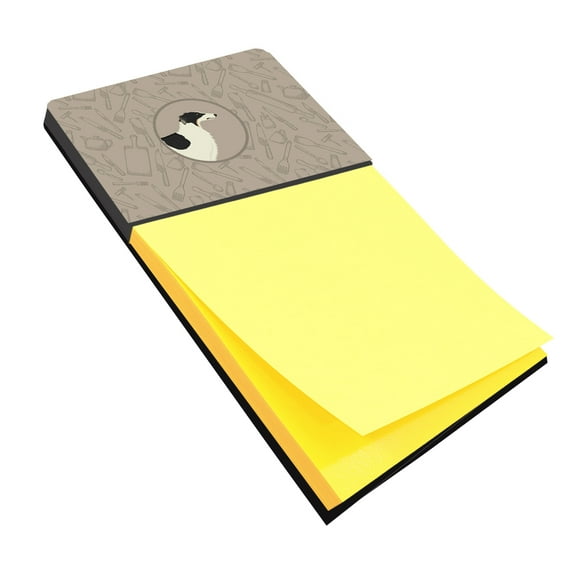 Borzoi In the Kitchen Sticky Note Holder