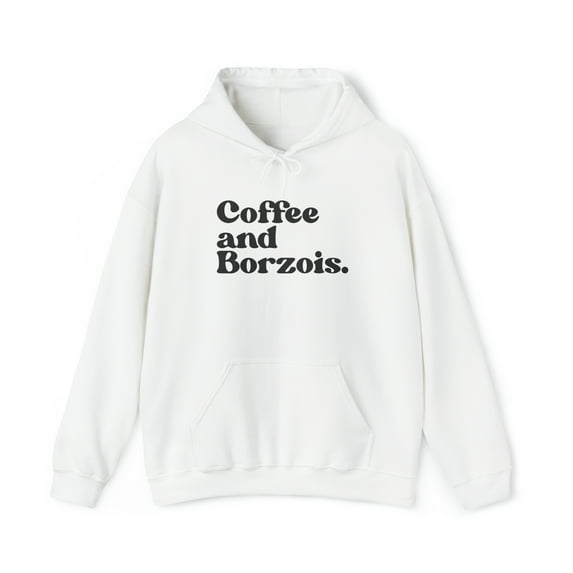 Borzoi Lover 70s Retro Dog Owner Mom Dad Hoodie, Gifts, Hooded Sweatshirt