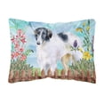 thumbnail image 1 of Borzoi Spring Canvas Fabric Decorative Pillow, 1 of 3