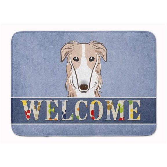 Borzoi Welcome Machine Washable Memory Foam Mat