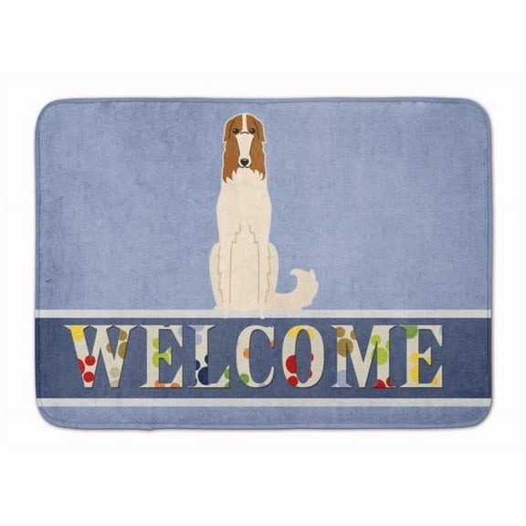 Borzoi Welcome Machine Washable Memory Foam Mat