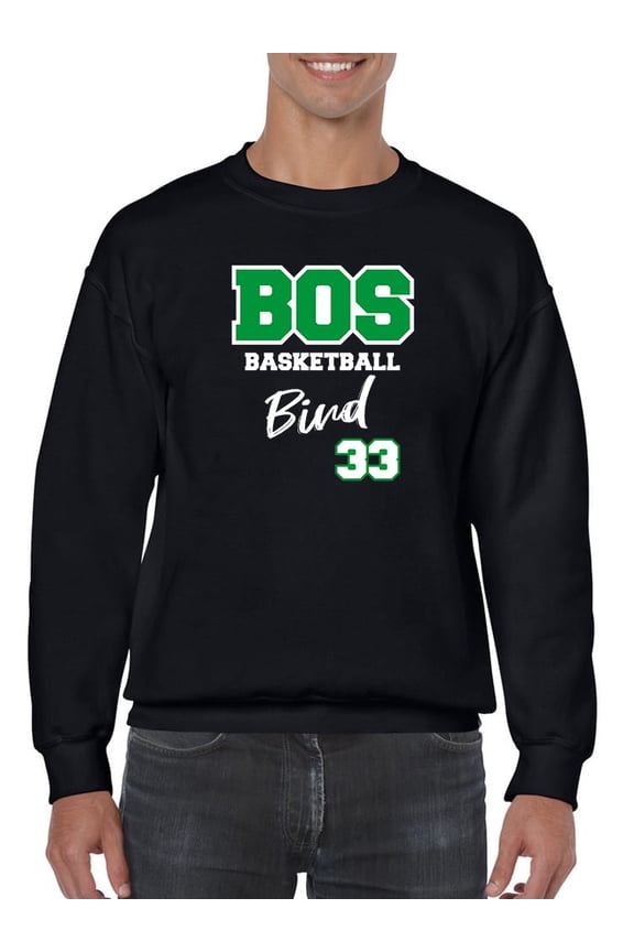 Bos Basketball Bind Sweatshirt Men -GoatDeals Designs, Male 3X-Large