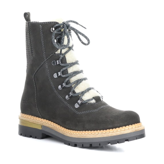 Bos & Co Ada Waterproof Suede Boot, 40, Grey