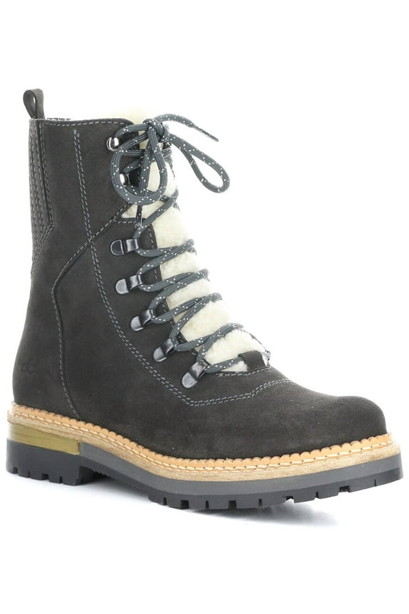 Bos & Co Ada Waterproof Suede Boot, 41, Grey