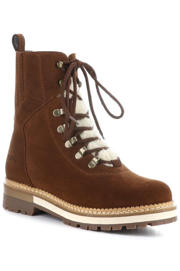 Bos & Co Ada Waterproof Suede Boot, 38, Brown