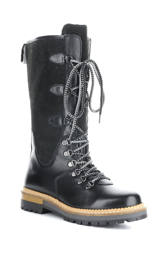 Bos & Co Algid Waterproof Leather Boot, 36, Black