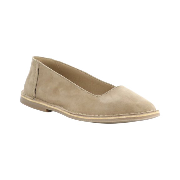 Bos. & Co. Banu Suede Ballet Flat, 40, Taupe