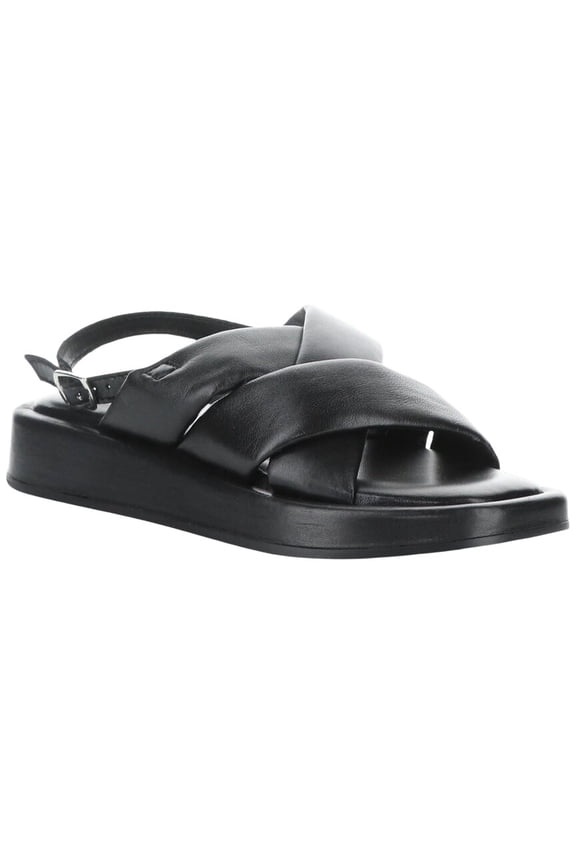 Bos. & Co. Blitz Leather Sandal, 37, Black