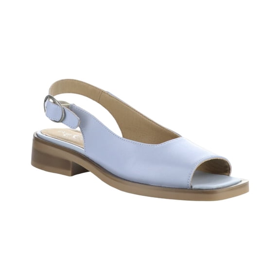Bos. & Co. Elena Leather Sandal, 36, Blue
