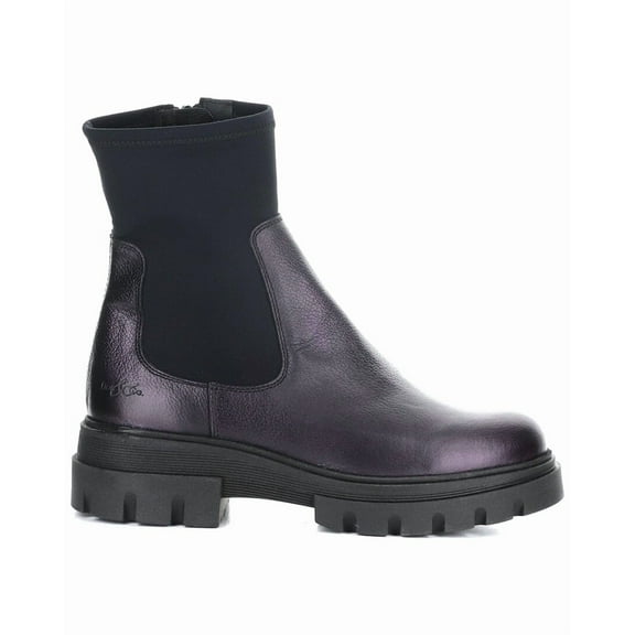 Bos & Co Five Waterproof Leather Boot, 38, Purple