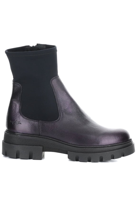 Bos & Co Five Waterproof Leather Boot, 40, Purple