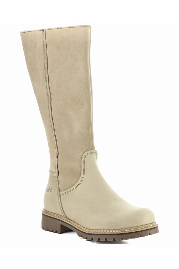 Bos & Co Hudson Waterproof Leather & Waterproof Suede Boot, 37, Beige