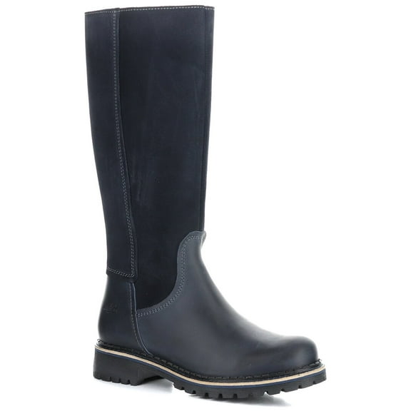 Bos & Co Hudson Waterproof Leather & Waterproof Suede Boot, 37, Blue