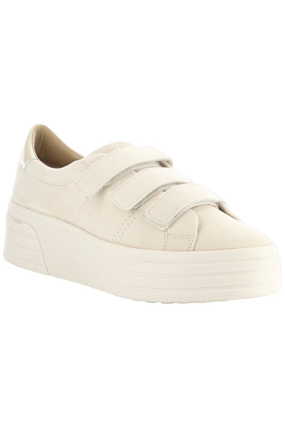 Bos. & Co. Lonnie Suede Sneaker, 38, White