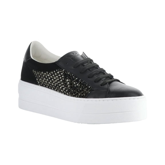 Bos. & Co. Marlo Leather Sneaker, 41, Black