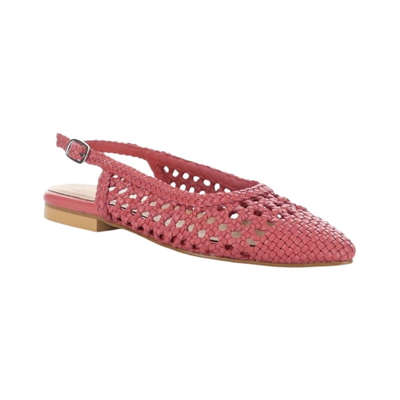 Bos. & Co. Willow Leather Flat, 39, Pink