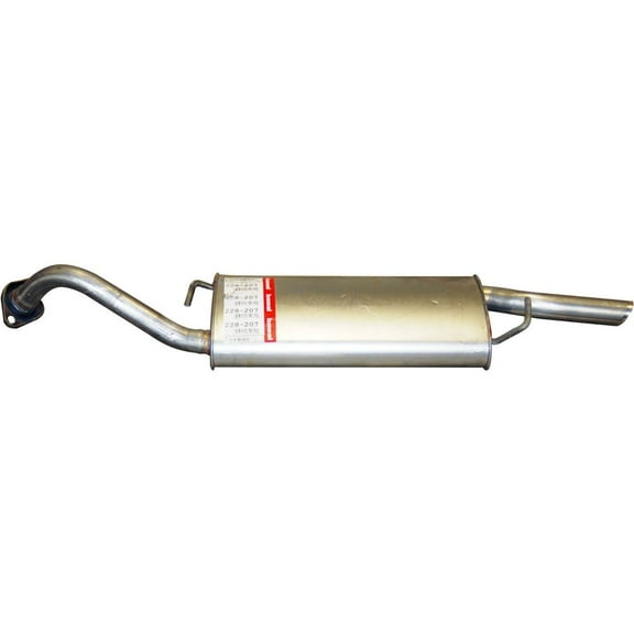 Bosal 228-207 Muffler For Toyota Corolla, OE Replacement, Rear Fits select: 2011-2013 TOYOTA COROLLA BASE/S/LE, 2009-2010 TOYOTA COROLLA BASE/S/LE/XLE