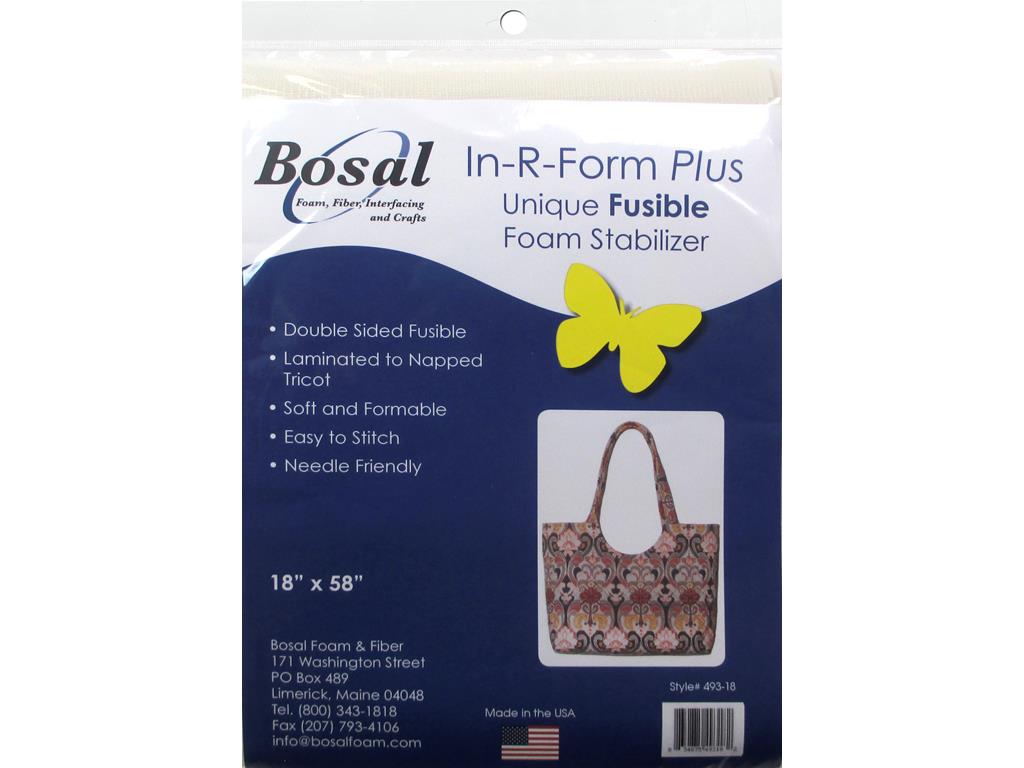 Bosal 493-18 In-R-Form Double Sided Fusible Foam Stabilizer, 18X58-Inch - image 1 of 2
