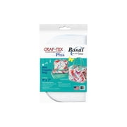 Bosal Craf-Tex Heavyweight Stabilizer, Double-Sided Fusible Plus 2pk