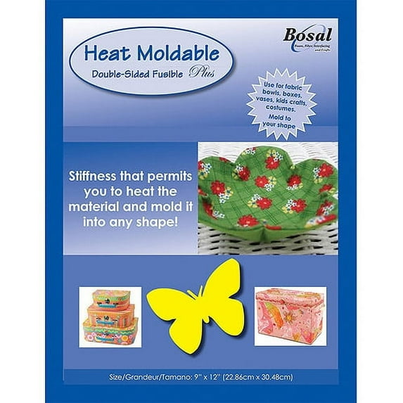 Bosal Fusible Plus Stabilizer Heat Moldable 20x36"